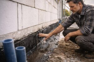 oltenita-online.ro-Când termoizolația e ok, dar tot e umezeală în prima săptămână, hidroizolațiile fundațiilor sunt suspectul numărul 1