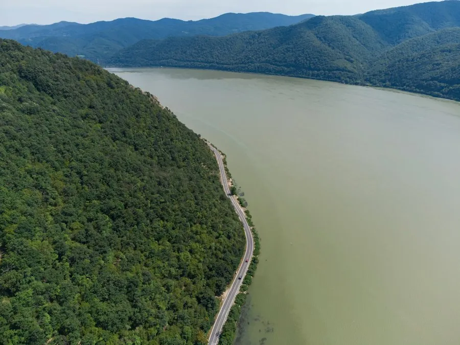 Danube River activities map